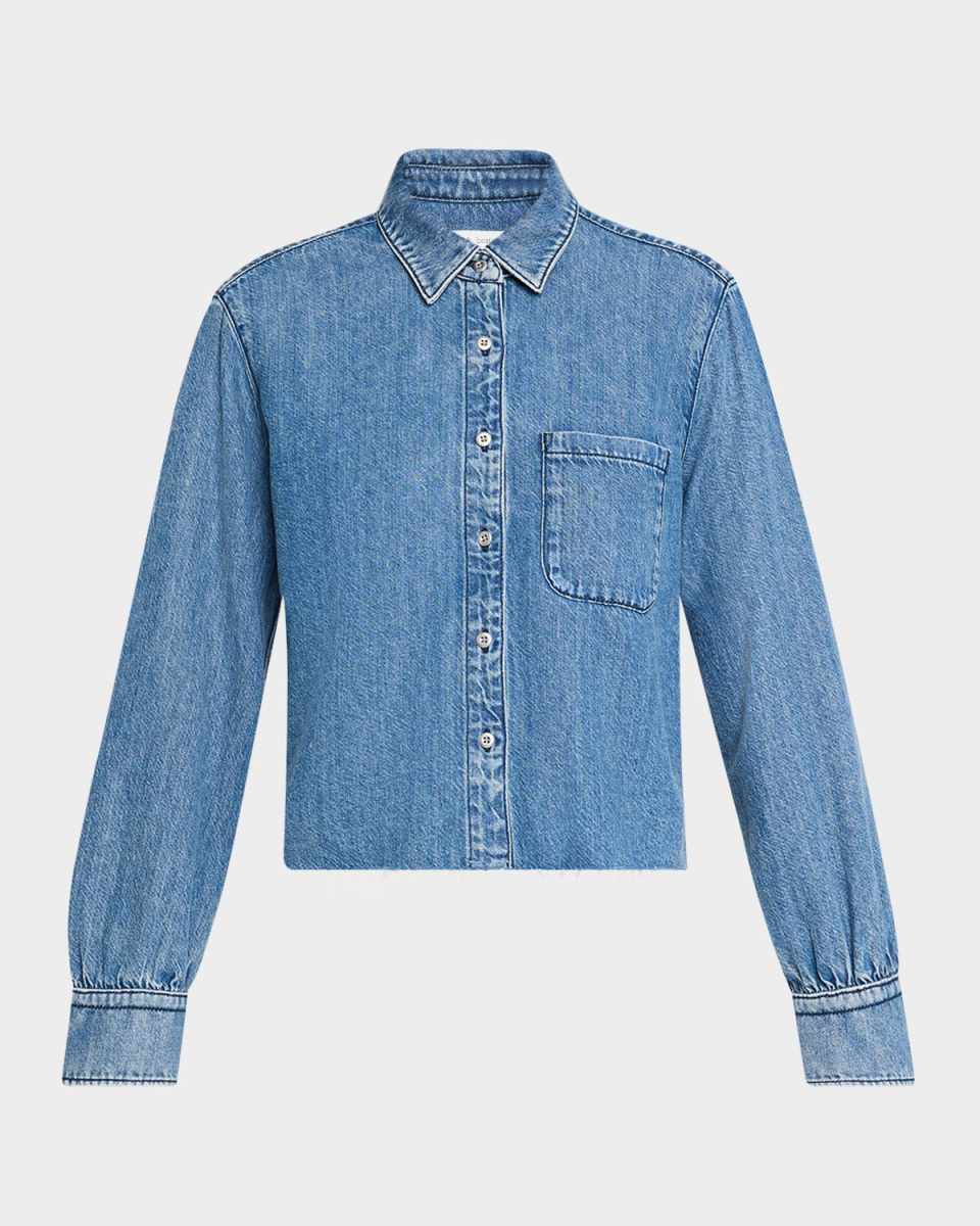 Ultra Featherweight Cropped Maxine Shirt